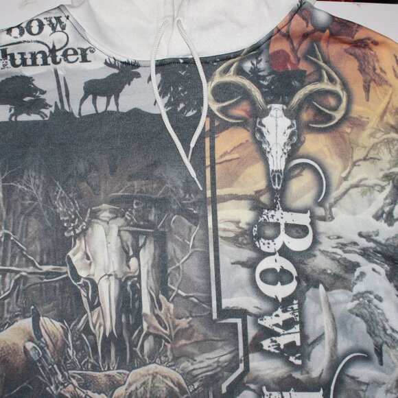 Bow Hunter Camo Hoodie - Size XL - Picture 5 of 6